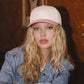 Small Gingham Check Two-Tone Trucker Hat