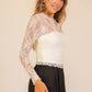 Layer Me Lace High Neck Top