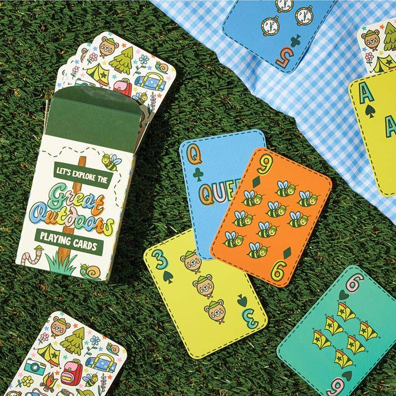 LET'S EXPLORE THE GREAT OUTDOORS Playing Cards