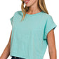 `".Cotton Short Sleeve Tee