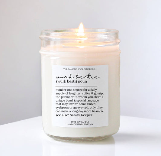 Work Bestie Candle / Morning Latte