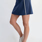 MODAL SCUBA FLAT PIPING SKORT