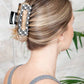 LARGE PLAID HAIR CLAW CLIPS | 40H532