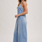 DENIM OVERALL JUMPSUIT