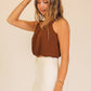 Flowy Cropped Tank Top