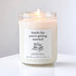 Congrats on your Engagement / Wedding Cake Candle