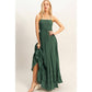 Smocked Halter Maxi Dress