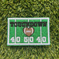 Touchdown Football Field Glitter Iron on Patch #2