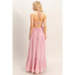 Smocked Halter Maxi Dress