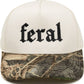 Kid/Baby 2-Tone Cap: Feral - Wood Camo/Beige
