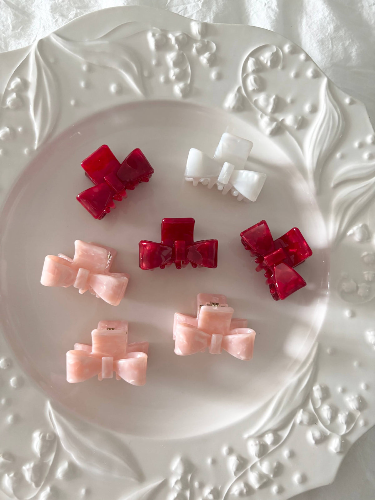 Mini Bowtie Assorted Hair Claws (DAKI)