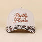Pretty Please Two Tone Snapback Hat