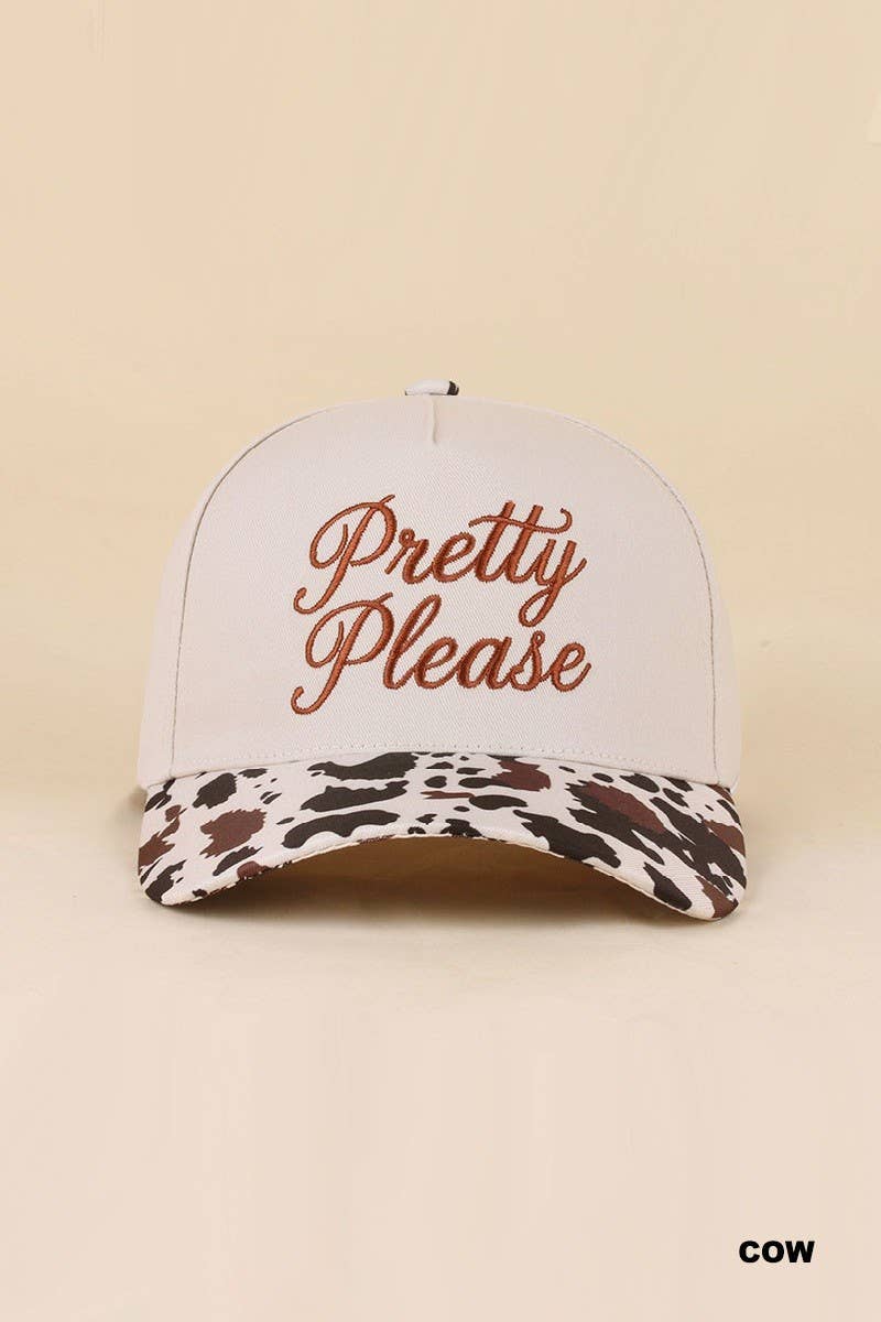 Pretty Please Two Tone Snapback Hat