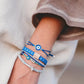 Resist Hair Tie Bracelets