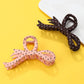 Oversized Polka Dot Bow Hair Claw Clip | 40H1066