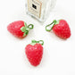 Strawberry Lip Gloss with Key Ring