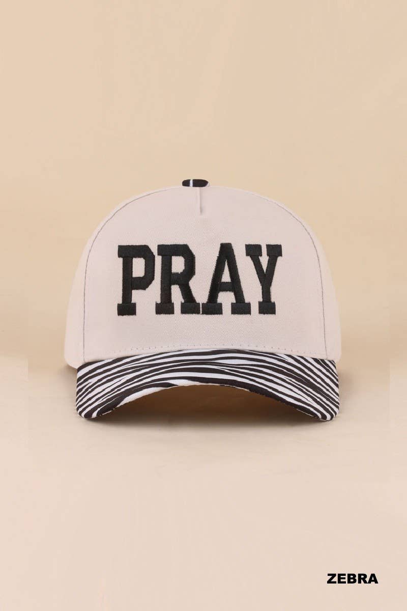 Pray Two Tone Cotton Hat