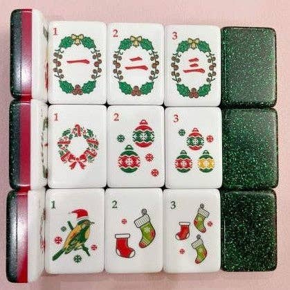 Christmas American Mahjong Tile Set | Holiday Edition | Pre-Order