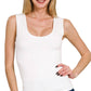 `Double Layer Rayon Tank Top Zenana
