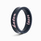 Flip Reversible lover and hater ring