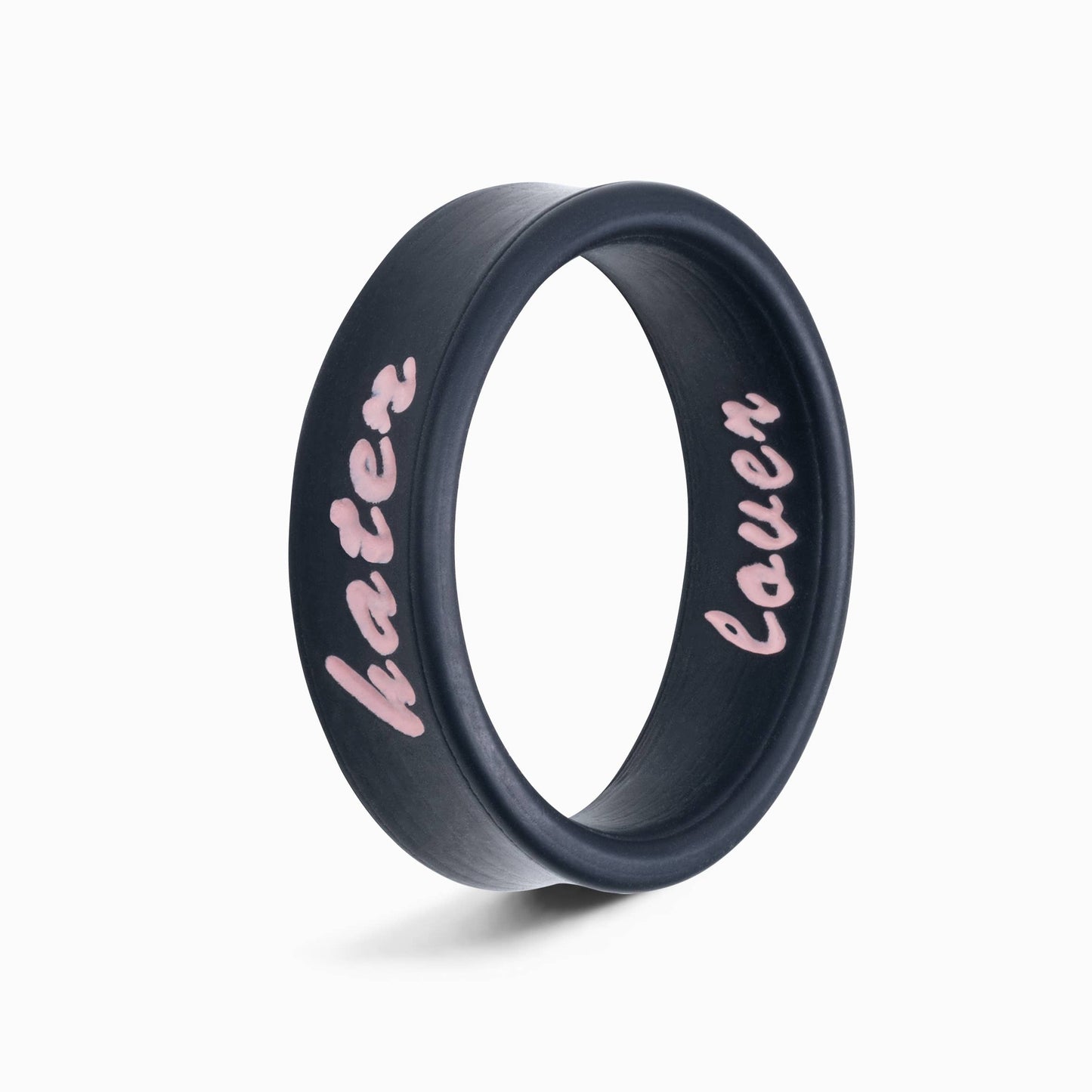 Flip Reversible lover and hater ring