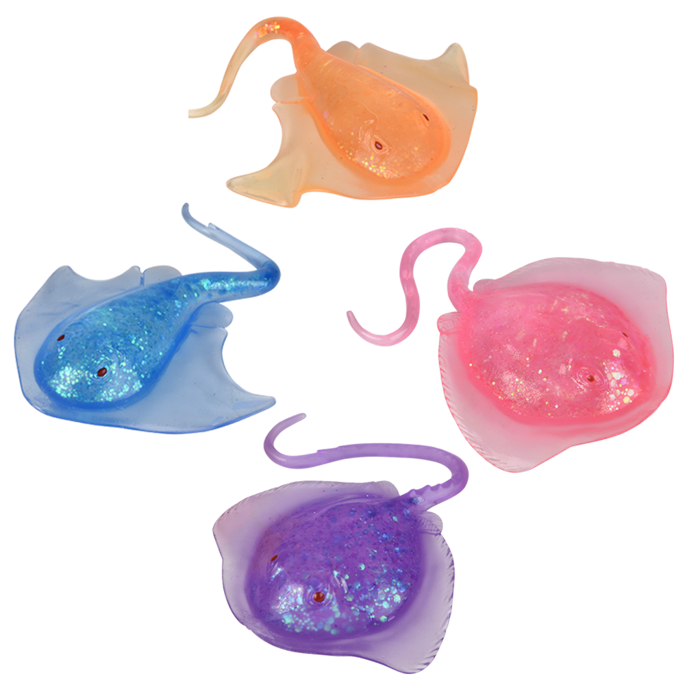 (T) 5.25" SQUEEZY SUGAR STING RAY 12CT