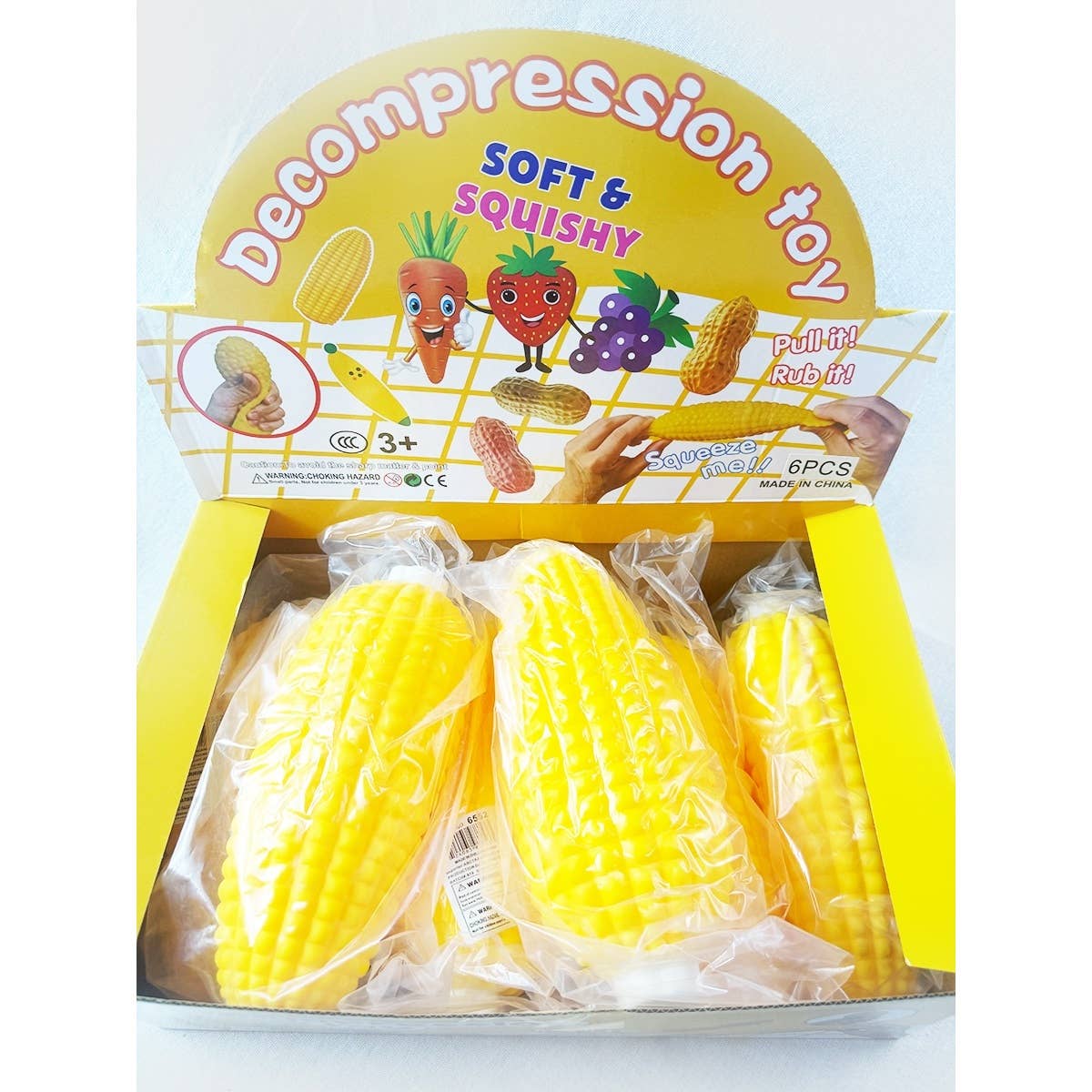Jumbo Corn Flour Stress Release Squishy Toy