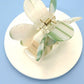 FLOWER STRIPE CELLULOSE HAIR CLAW CLIPS | 40H609