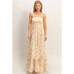 Smocked Floral Maxi Dress