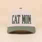 Cat Mom Two Tone Snapback Hat