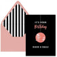 Disco Ball Pink Have a Ball Birthday Card