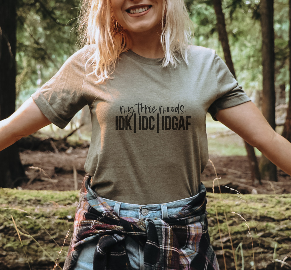 My Three Moods Graphic T-Shirt