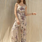 Floral Print Wide Leg Jumpsuit
