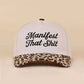 Manifest That Shit Two Tone Snapback Hat