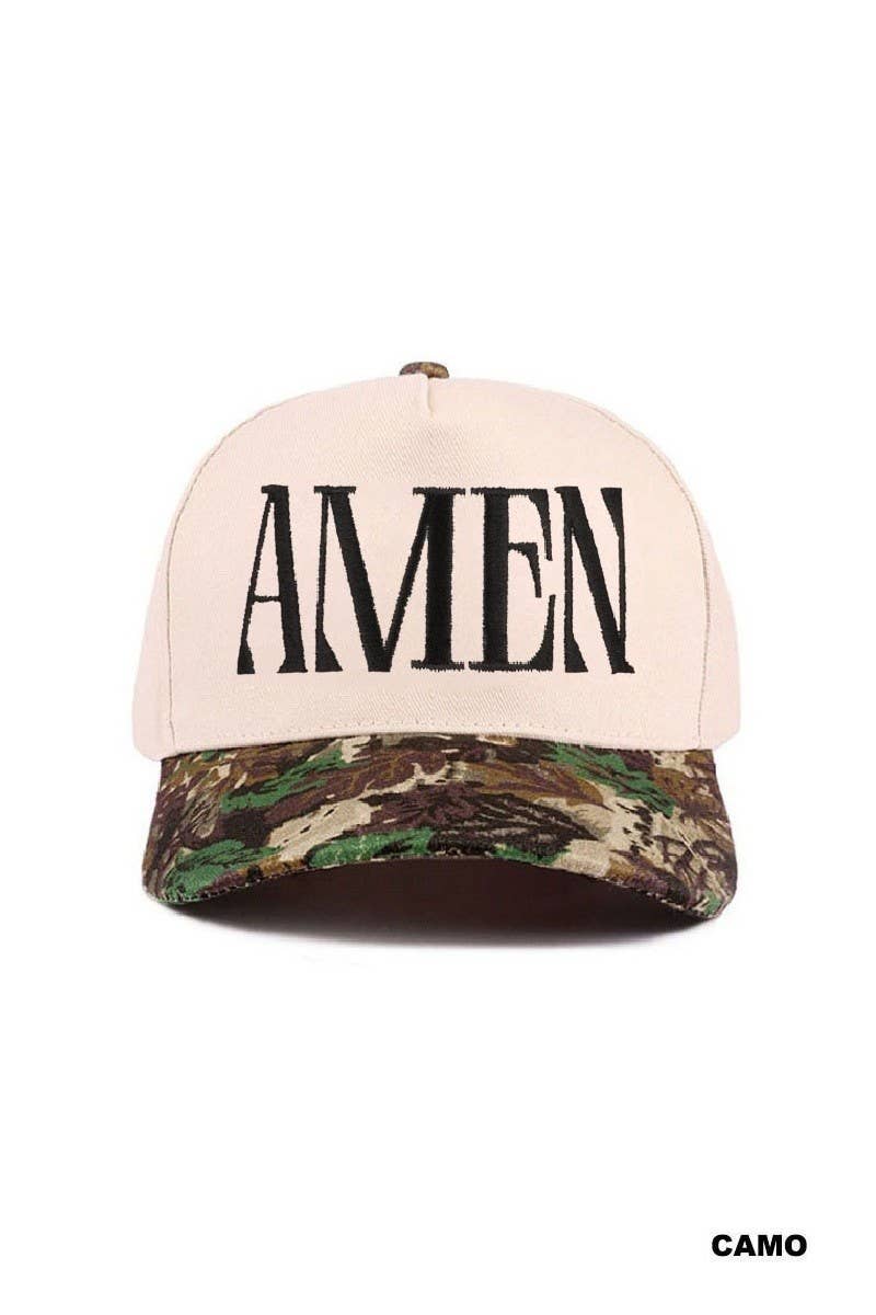 Amen Two Tone Cotton Hat