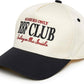 Two Tone Cap -  RBF Club - Beige/Black