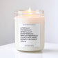 Thank you Gift Candle / Mahogany & Teakwood