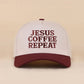 Coffee & Jesus Two Tone Cotton Hat