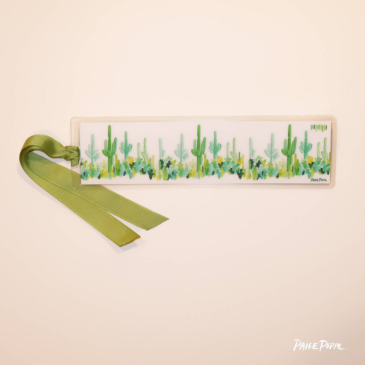"Emerald Valley" Ribboned Bookmark