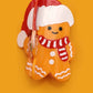 CHRISTMAS TREE SANTA SNOWMAN HAIR CLAW CLIPS | 40H939