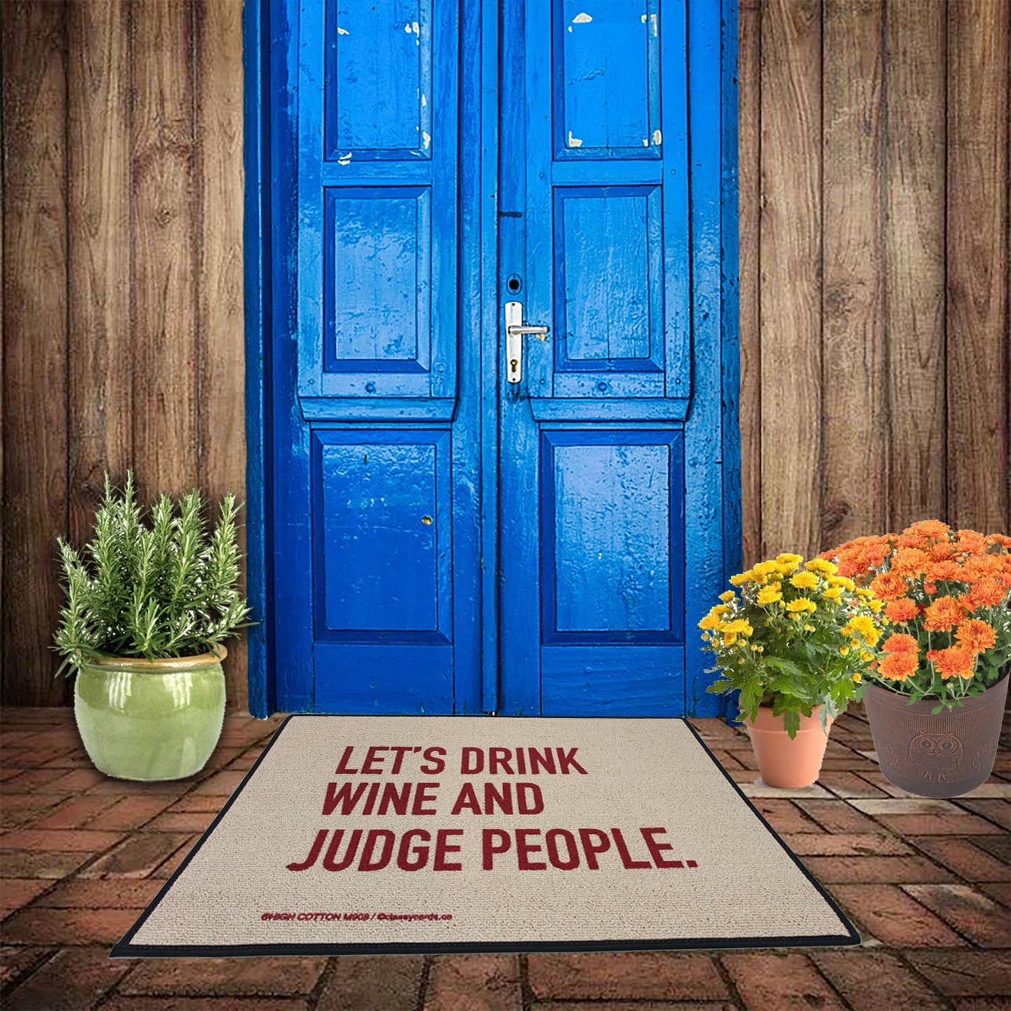 Drink Wine Judge People Mat