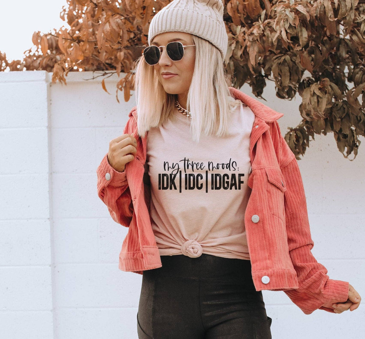 My Three Moods Graphic T-Shirt