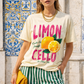 Limoncello Amalfi Yellow T-Shirt