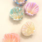 BEACH OCEAN CELLULOSE SEASHELL HAIR CLAW CLIPS | 40H782