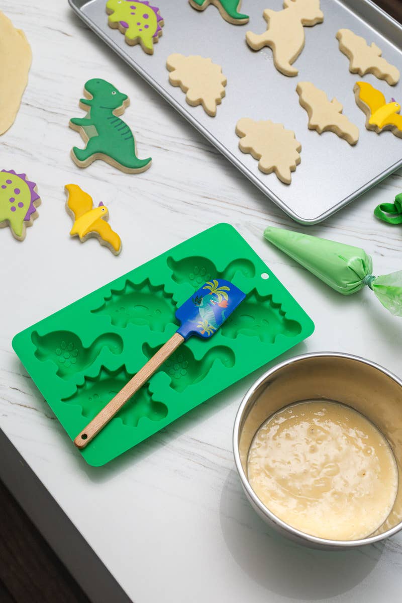 Prehistoric Party Baking Set – Dino Mold, Cutters & Tool