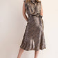 Mock Neck Sleeveless Midi Dress