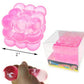 Embossed Cube Shaped Maltose Squishy Toy