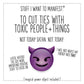 Stuff I Want To Manifest: Cut Ties With Toxic People +Things
