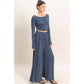 Long Sleeve Top & Wide Leg Pants Set