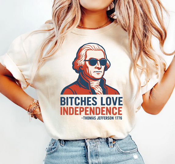 Funny Love Independence Shirt, 4th of July Shirt